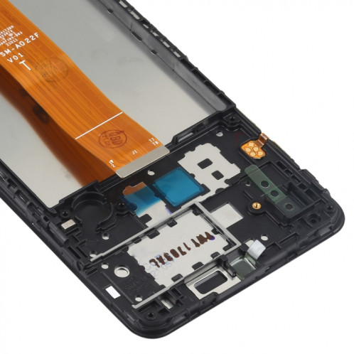 Écran LCD d'origine pour Samsung Galaxy A02 SM-A022 Digitizer Assemblage complet avec cadre SH259411-06