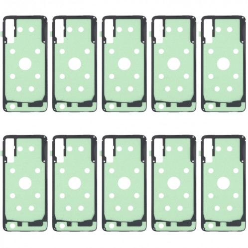Pour Samsung Galaxy A30 / A50 / A30s 10pcs adhésif de couverture de boîtier arrière SH2642717-05