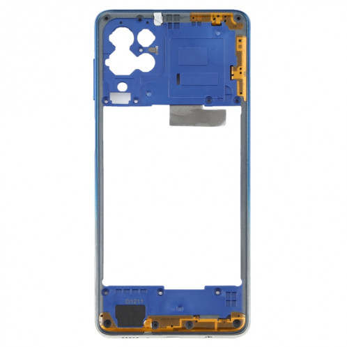 Pour Samsung Galaxy F62 SM-E625F plaque de lunette de cadre moyen (bleu) SH667L1238-06