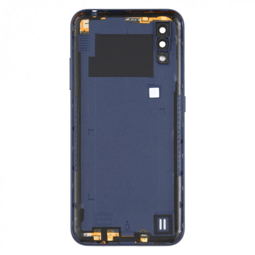 Coque arrière de batterie pour Samsung Galaxy A01 SM-015F avec objectif d'appareil photo (bleu) SH69LL522-06