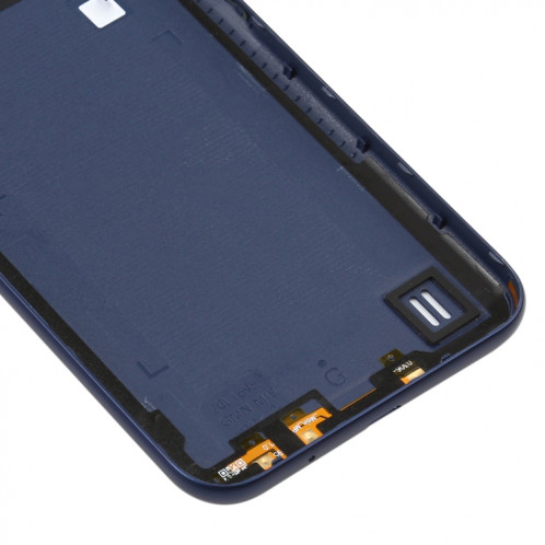 Coque arrière de batterie pour Samsung Galaxy A01 SM-015F avec objectif d'appareil photo (bleu) SH69LL522-06