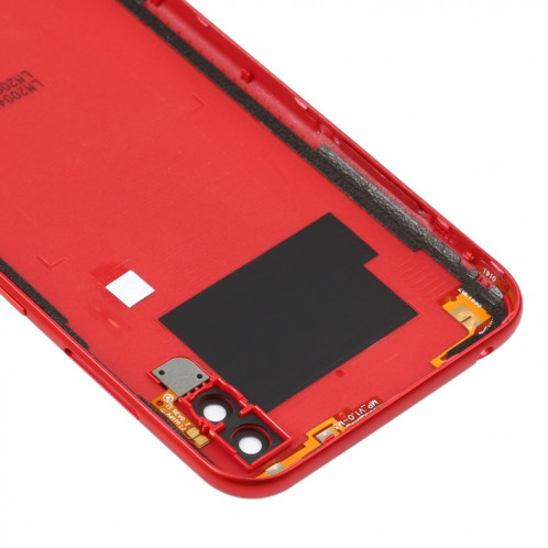 Coque arrière de batterie pour Samsung Galaxy A01 SM-015F avec objectif d'appareil photo (rouge) SH69RL606-06