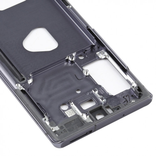 Pour Samsung Galaxy Note20 Middle Frame Bezel Plate (Noir) SH672B186-06