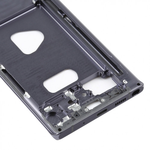 Pour Samsung Galaxy Note20 Middle Frame Bezel Plate (Noir) SH672B186-06