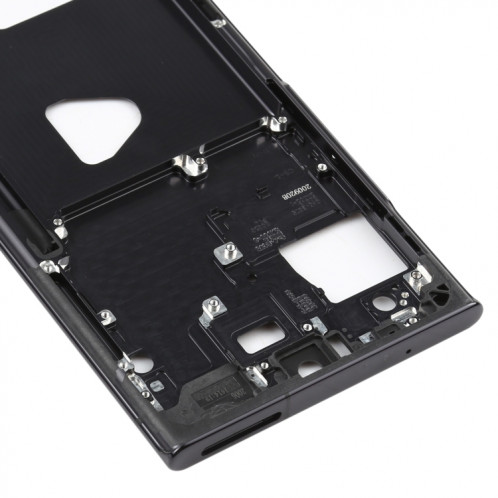 Pour Samsung Galaxy Note20 Ultra Single Middle Frame Bezel Plate (Black) SH673B731-06