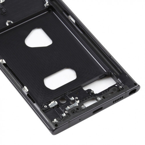 Pour Samsung Galaxy Note20 Ultra Single Middle Frame Bezel Plate (Black) SH673B731-06