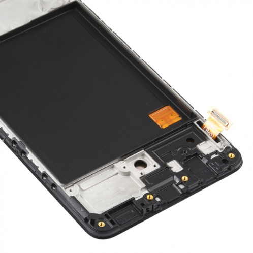 Écran LCD OLED pour Samsung Galaxy A51 4G SM-A515 (6,36 pouces) Ensemble complet de numériseur avec cadre (Noir) SH688B795-06