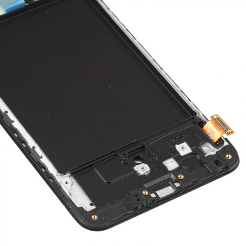 Écran LCD OLED pour Samsung Galaxy A70 SM-A705 Assemblage complet du numériseur avec cadre (6,7 pouces) (Noir) SH691B1016-06