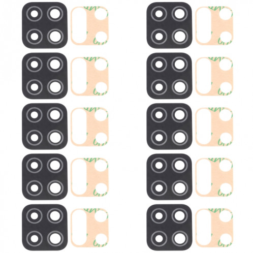 Pour Samsung Galaxy M12 SM-M127 Objectif de caméra arrière 10pcs SH27221941-04