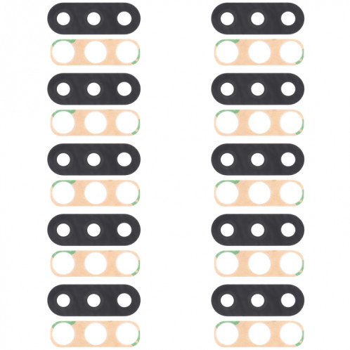 Pour Samsung Galaxy A01 SM-A015 Objectif de caméra arrière 10pcs SH27261158-04