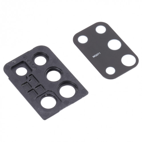 Pour Samsung Galaxy M31 / Galaxy M31 Prime SM-M315 10pcs Couvercle d'objectif d'appareil photo (Noir) SH730B1276-04