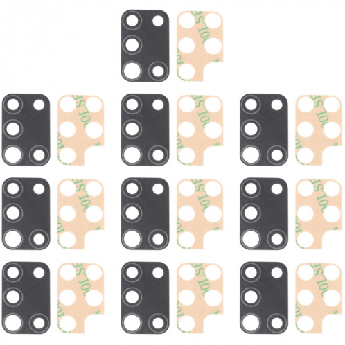 Pour Samsung Galaxy A31 SM-A315 Objectif de caméra arrière 10pcs SH27501966-04