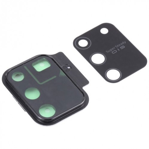 Pour Samsung Galaxy S10 Lite SM-G770 10 pièces Couvercle d'objectif d'appareil photo (Noir) SH751B1419-04