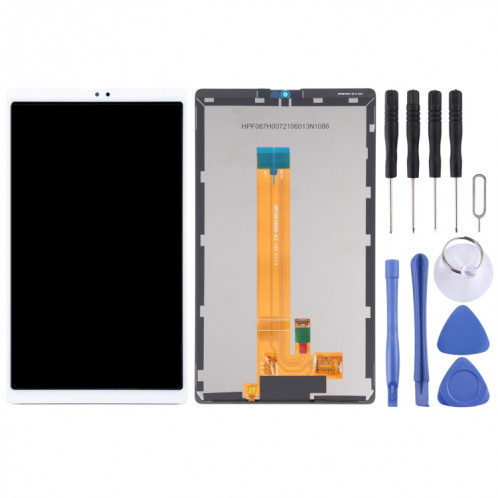 Écran LCD d'origine pour Samsung Galaxy Tab A7 Lite SM-T225 avec assemblage complet du numériseur (LTE) (Blanc) SH768W1131-06