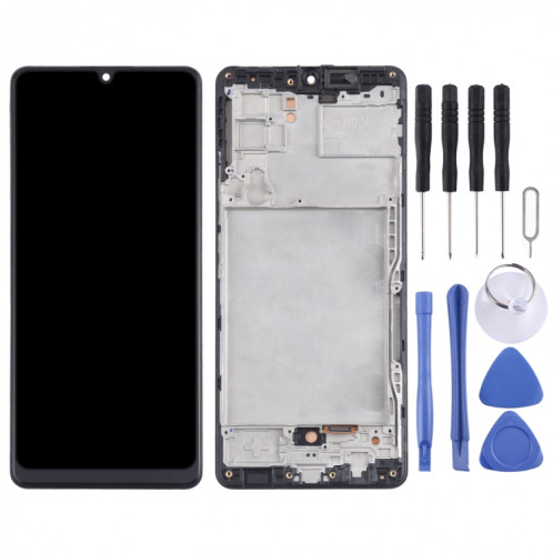 Écran LCD TFT pour Samsung Galaxy A42 5G SM-A426 numériseur assemblage complet avec cadre ne prenant pas en charge l'identification des empreintes digitales SH2770625-06