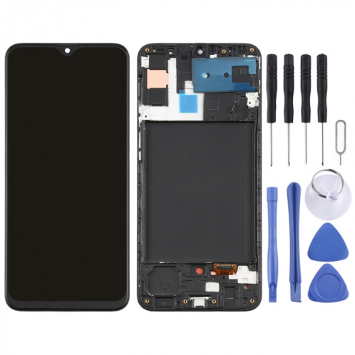 Écran LCD Super AMOLED d'origine pour l'assemblage complet du numériseur Samsung Galaxy A30s avec cadre SH2773922-06