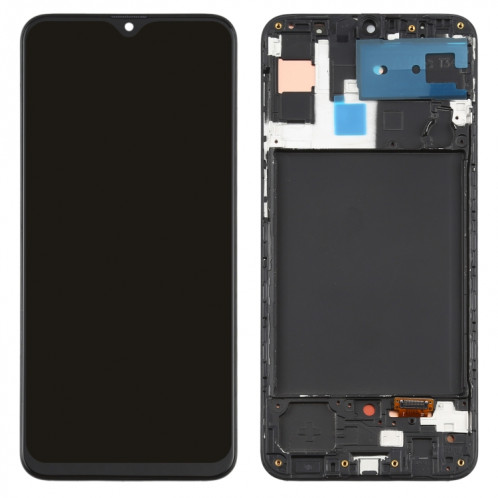 Écran LCD Super AMOLED d'origine pour l'assemblage complet du numériseur Samsung Galaxy A30s avec cadre SH2773922-06