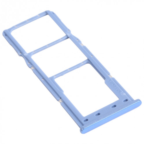 Pour Samsung Galaxy M12 SM-M127 Plateau de carte SIM + Plateau de carte SIM + Plateau de carte Micro SD (Bleu) SH787L297-04