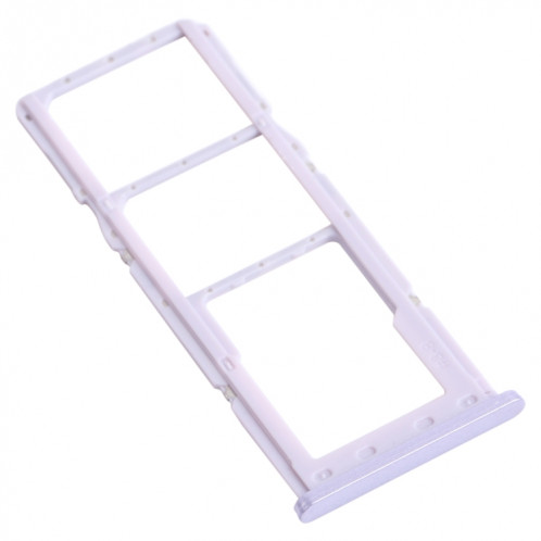 Pour Samsung Galaxy A22 SM-A225 Plateau de carte SIM + Plateau de carte SIM + Plateau de carte Micro SD (Violet) SH789P1778-04
