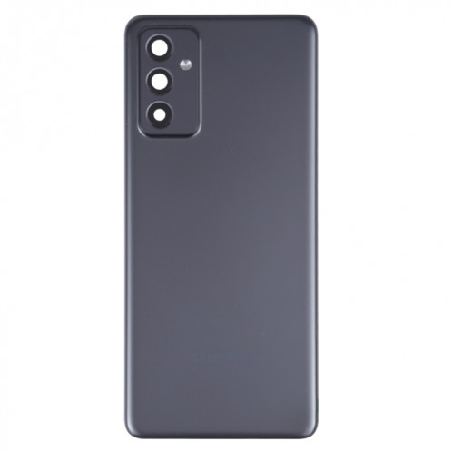 Coque arrière de batterie pour Samsung Galaxy A82 avec objectif d'appareil photo (noir) SH90BL1651-06