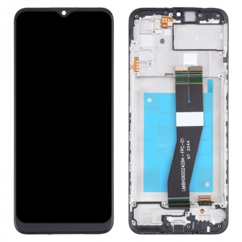 Écran LCD d'origine pour Samsung Galaxy A02s SM-A025F (Version GA) Ensemble complet de numériseur avec cadre SH27981808-06