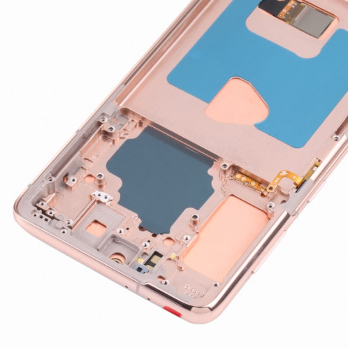 Écran LCD Super AMOLED d'origine pour Samsung Galaxy S21+ (5G) SM-G996 Assemblage complet du numériseur avec cadre (Or) SH812J313-05