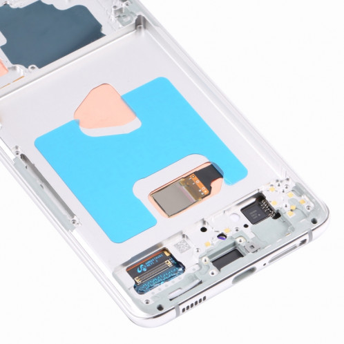 Écran LCD OEM pour Samsung Galaxy S21+ (5G) SM-G996 Assemblage complet du numériseur avec cadre (Argent) SH812S1253-05