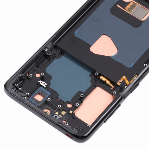 Écran LCD Super AMOLED d'origine pour Samsung Galaxy S21+ (5G) SM-G996 Assemblage complet du numériseur avec cadre (Noir) SH28121072-05