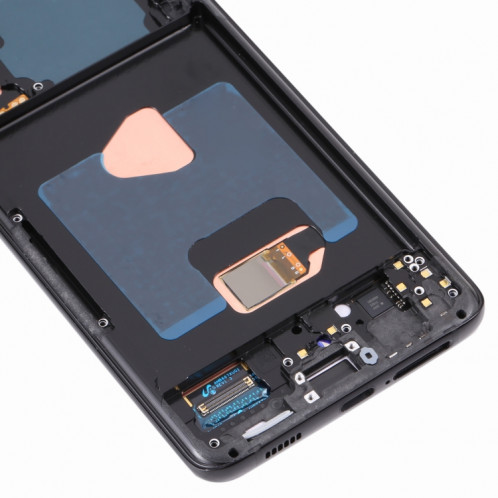 Écran LCD Super AMOLED d'origine pour Samsung Galaxy S21+ (5G) SM-G996 Assemblage complet du numériseur avec cadre (Noir) SH28121072-05
