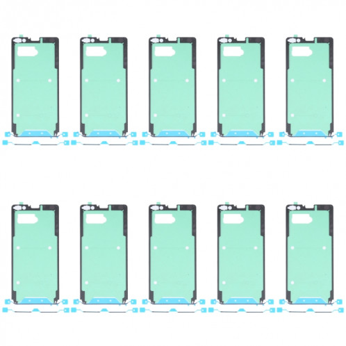 Pour Samsung Galaxy S10 5G 10 pièces adhésif de boîtier avant SH2838339-04