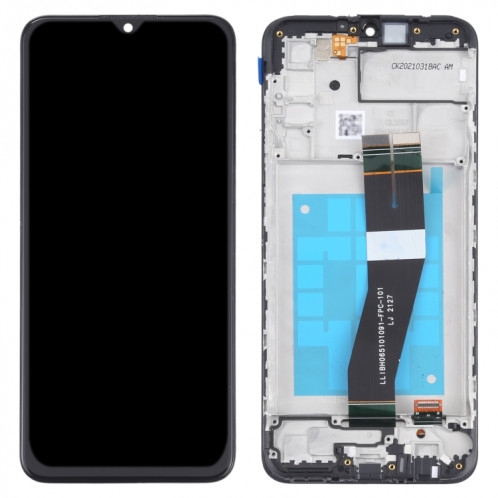 Écran LCD OEM pour Samsung Galaxy M02s (version NL) Assemblage complet du numériseur avec cadre SH28411593-06