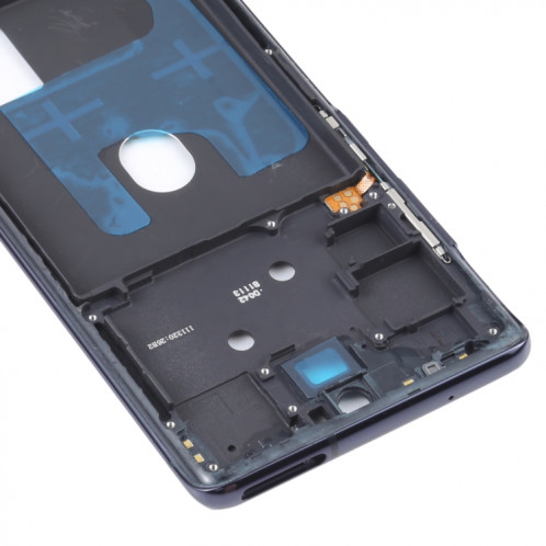 Pour Samsung Galaxy S20 FE Middle Frame Bezel Plate With Accessories (Black) SH843B1747-06