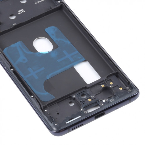 Pour Samsung Galaxy S20 FE Middle Frame Bezel Plate With Accessories (Black) SH843B1747-06