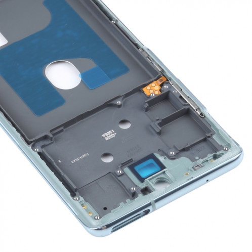Pour Samsung Galaxy S20 FE Middle Frame Bezel Plate With Accessories (Bleu) SH843L1200-06