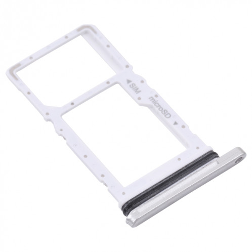 Pour Samsung Galaxy Tab A7 10.4 (2020) SM-T505 Plateau de carte SIM + Plateau de carte Micro SD (Blanc) SH876W324-04