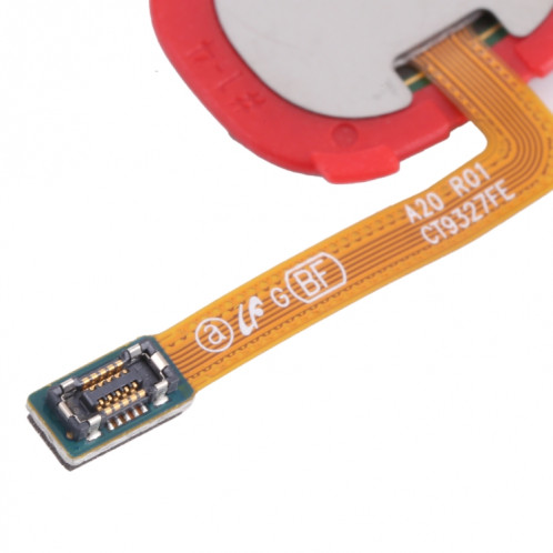 Câble de capteur d'empreinte digitale pour Samsung Galaxy A20E / A20 (rouge) SH931R1624-04