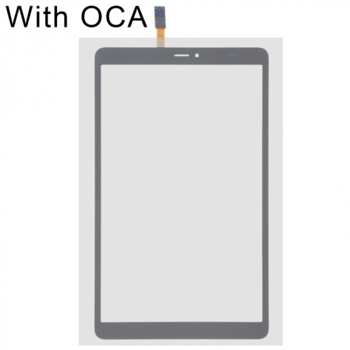 Pour Samsung Galaxy Tab A 8.0 & S Pen 2019 SM-P205 Écran tactile avec adhésif optiquement transparent OCA (noir) SH945B457-06
