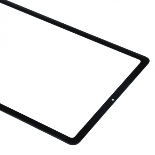 Pour Samsung Galaxy Tab S6 Lite SM-P610/P615 Lentille extérieure en verre avec adhésif OCA optiquement transparent (noir) SH947B1293-06