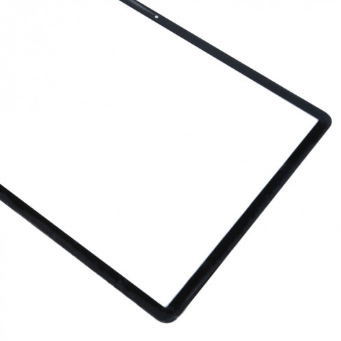 Pour Samsung Galaxy Tab S7+ SM-T970 Lentille extérieure en verre avec adhésif OCA optiquement transparent (noir) SH950B1470-06