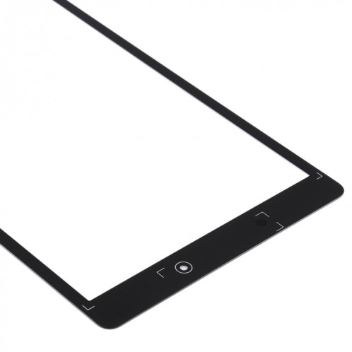 Pour Samsung Galaxy Tab A 8.0 (2019) SM-T295 (Version LTE) Lentille extérieure en verre de l'écran avant avec adhésif optiquement transparent OCA (noir) SH953B1050-06