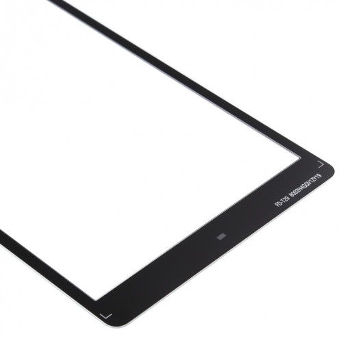 Pour Samsung Galaxy Tab A 8.0 (2019) SM-T295 (Version LTE) Lentille extérieure en verre de l'écran avant avec adhésif OCA optiquement transparent (Blanc) SH953W1681-06