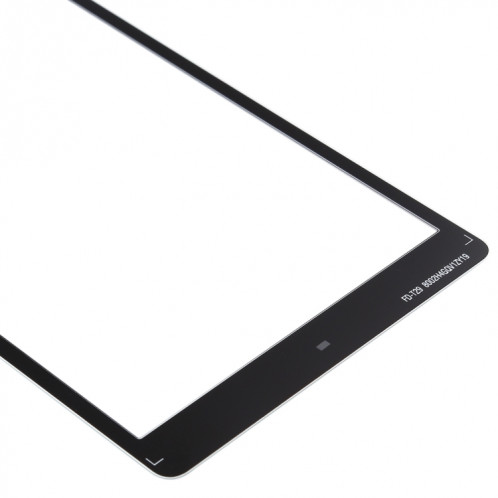 Pour Samsung Galaxy Tab A 8.0 (2019) SM-T290 (version WIFI) Lentille extérieure en verre de l'écran avant avec adhésif optiquement transparent OCA (blanc) SH954W1268-06