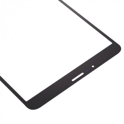 Pour Samsung Galaxy Tab S2 8.0 LTE / T719 Lentille en verre extérieure de l'écran avant avec adhésif optiquement transparent OCA (blanc) SH60WL1148-06