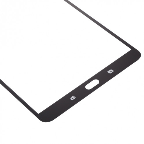 Pour Samsung Galaxy Tab S2 8.0 LTE / T719 Lentille en verre extérieure de l'écran avant avec adhésif optiquement transparent OCA (blanc) SH60WL1148-06
