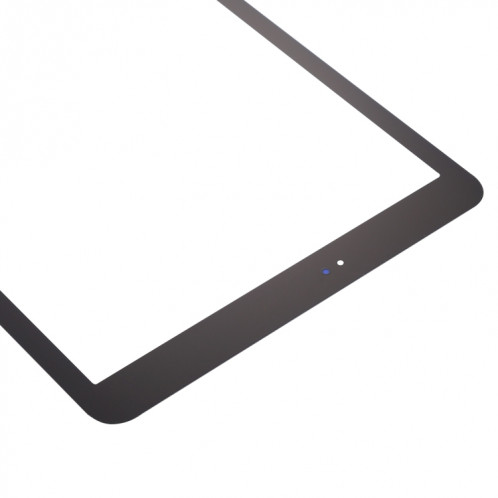 Pour Samsung Galaxy Tab S2 9.7 / T810 / T813 / T815 / T820 / T825 Lentille extérieure en verre de l'écran avant avec adhésif optiquement transparent OCA (noir) SH61BL972-06