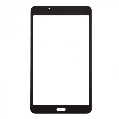 Pour Samsung Galaxy Tab A 7.0 (2016) / T280 Lentille extérieure en verre avec adhésif OCA optiquement transparent (noir) SH62BL1013-06