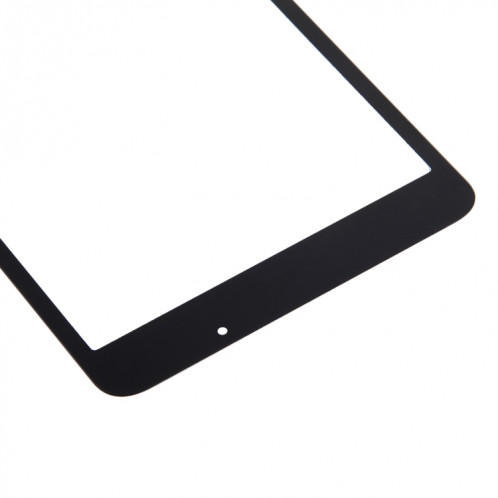 Pour Samsung Galaxy Tab A 7.0 (2016) / T280 Lentille extérieure en verre avec adhésif OCA optiquement transparent (noir) SH62BL1013-06