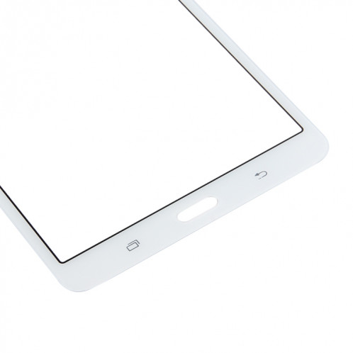 Pour Samsung Galaxy Tab A 7.0 (2016) / T280 Lentille extérieure en verre avec adhésif OCA optiquement transparent (blanc) SH62WL316-06