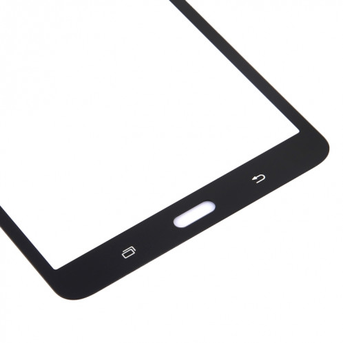 Pour Samsung Galaxy Tab A 7.0 LTE (2016) / T285 Lentille extérieure en verre avec adhésif OCA optiquement transparent (noir) SH63BL1066-06