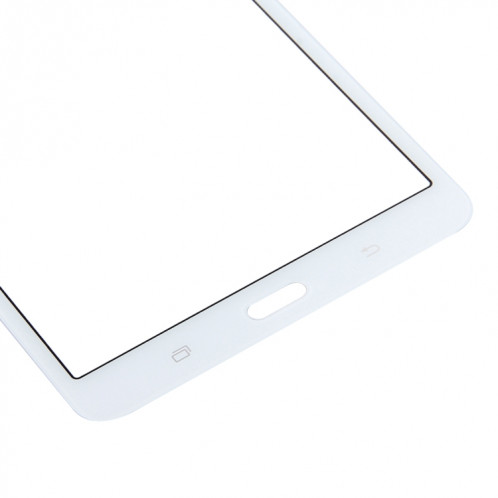 Pour Samsung Galaxy Tab A 7.0 LTE (2016) / T285 Lentille extérieure en verre avec adhésif OCA optiquement transparent (blanc) SH63WL531-06